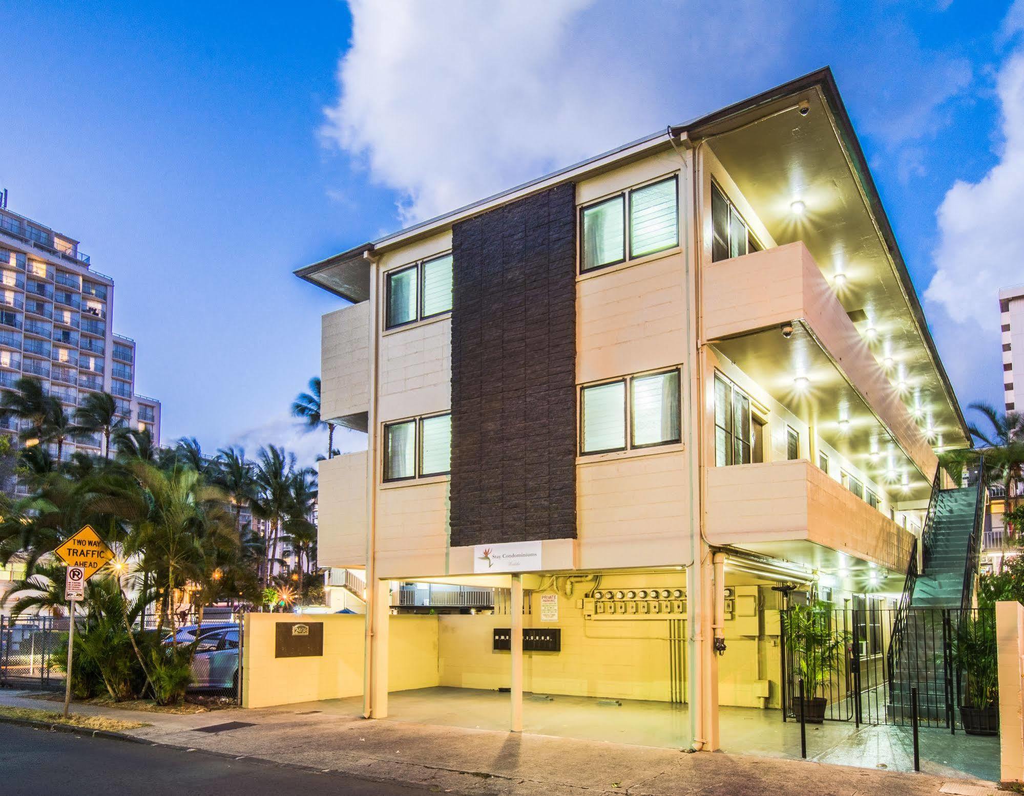 威基基托管公寓式酒店 檀香山 外观 照片